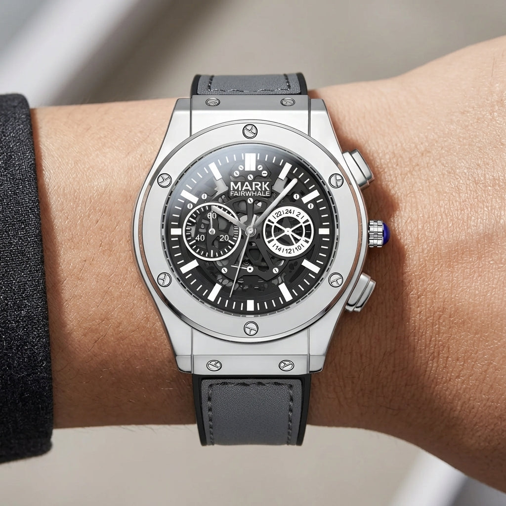 MARK FAIRWHALE FW-5023 Me - luxury wristwatch close-up elegant