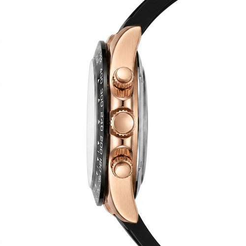 MARK FAIRWHALE FW-5033 QU - luxury watch side profile, white background, close-up