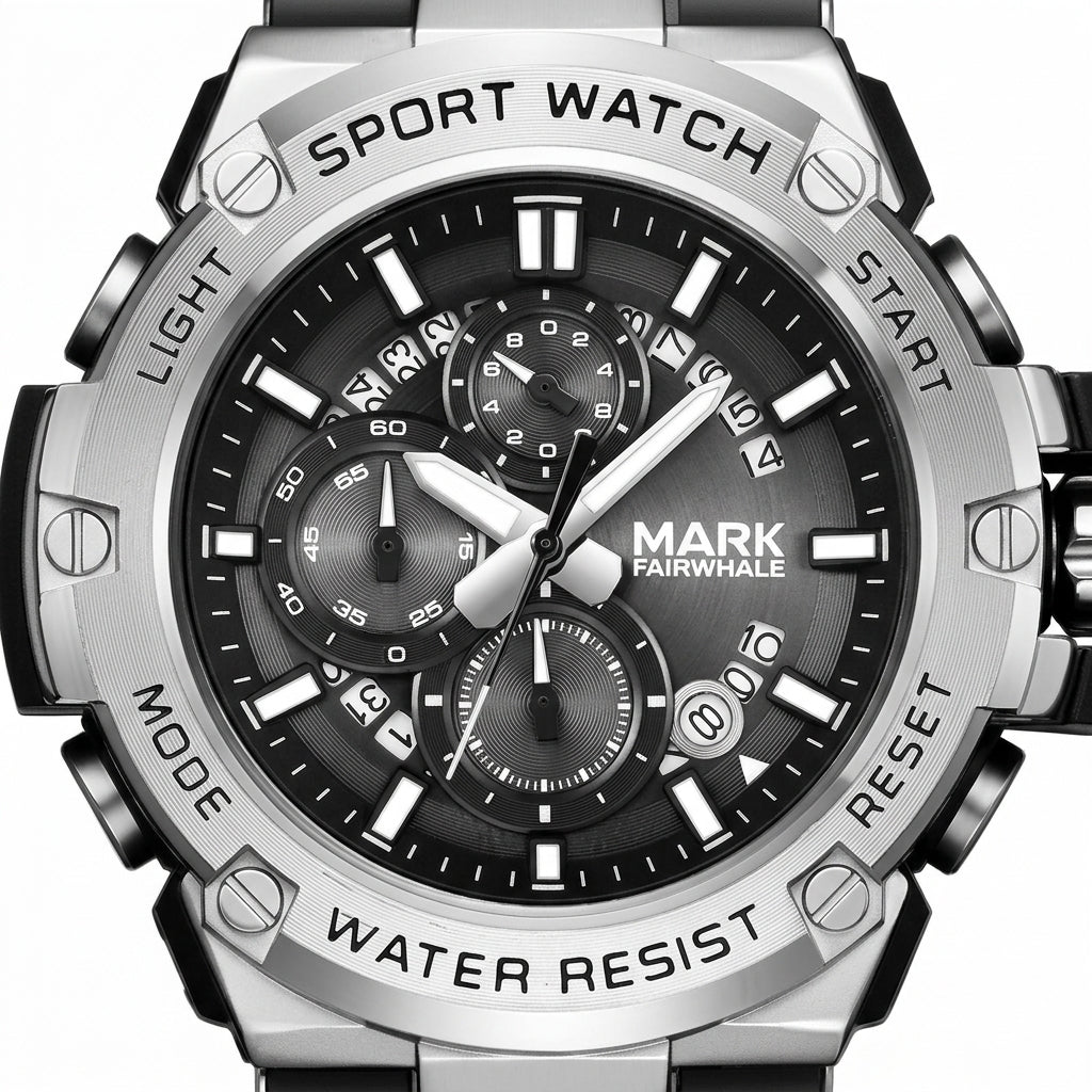 MARK FAIRWHALE FW-5034 Me - watch dial texture, luxury details