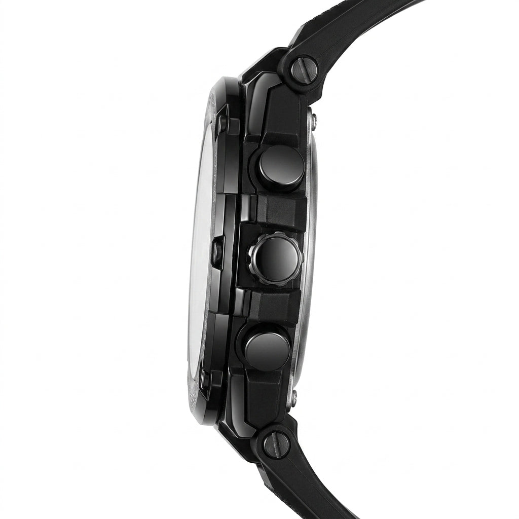 Mark Fairwhale FW-5035 Me - luxury watch side profile, metal, white background