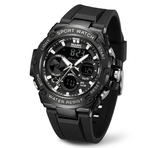 Mark Fairwhale FW-5035 Me - luxury watch, stainless steel, premium design, studio shot