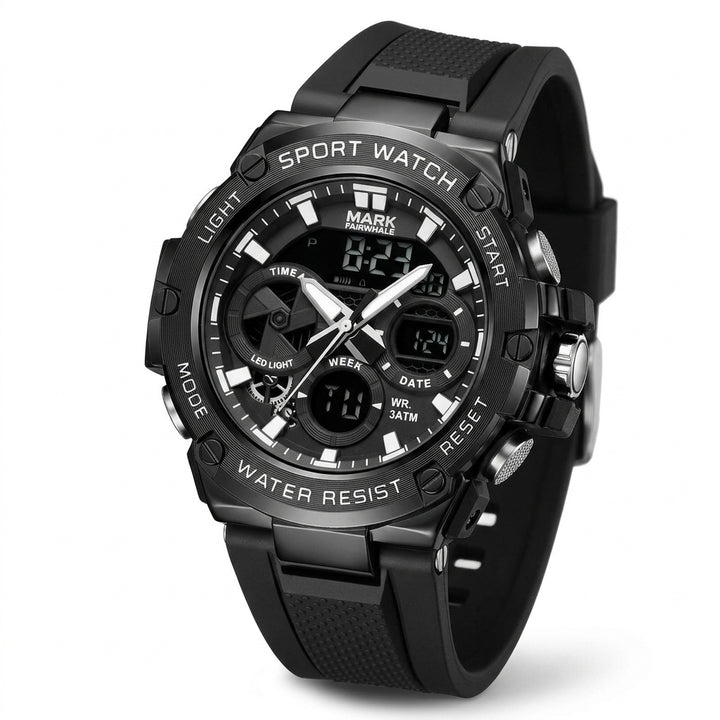 Mark Fairwhale FW-5035 Me - luxury watch, stainless steel, premium design, studio shot