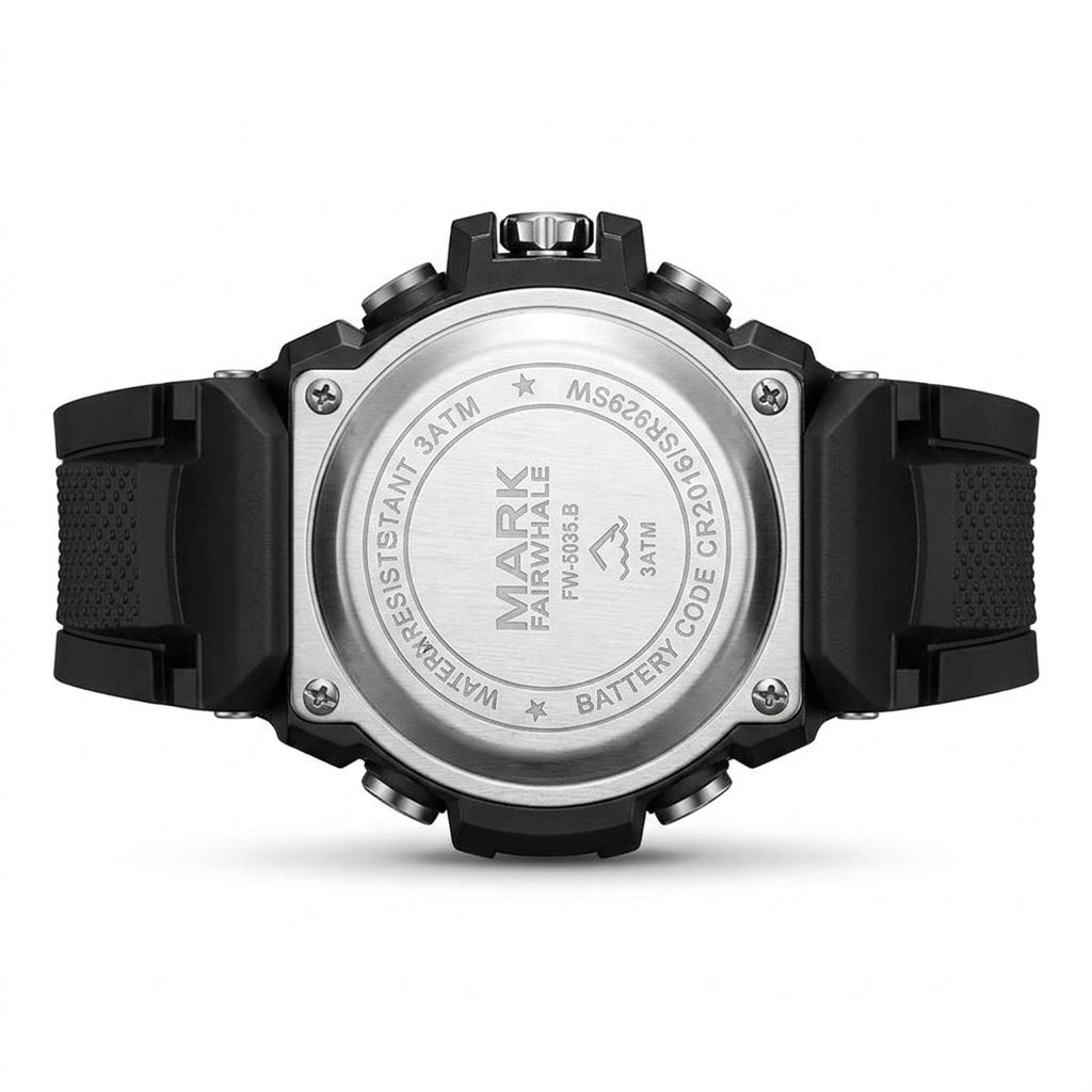 Mark Fairwhale FW-5035 Me - watch case back, luxury, stainless steel, product detail