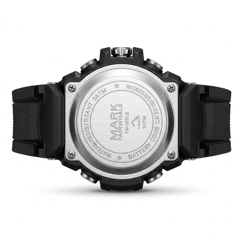 Mark Fairwhale FW-5035 Me - watch case back, luxury, stainless steel, product detail