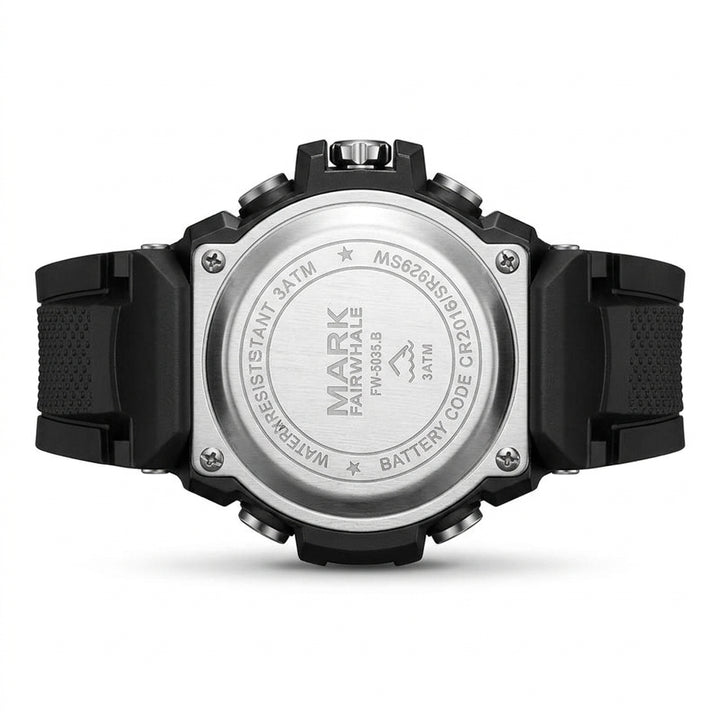 Mark Fairwhale FW-5035 Me - watch case back, luxury, stainless steel, product detail