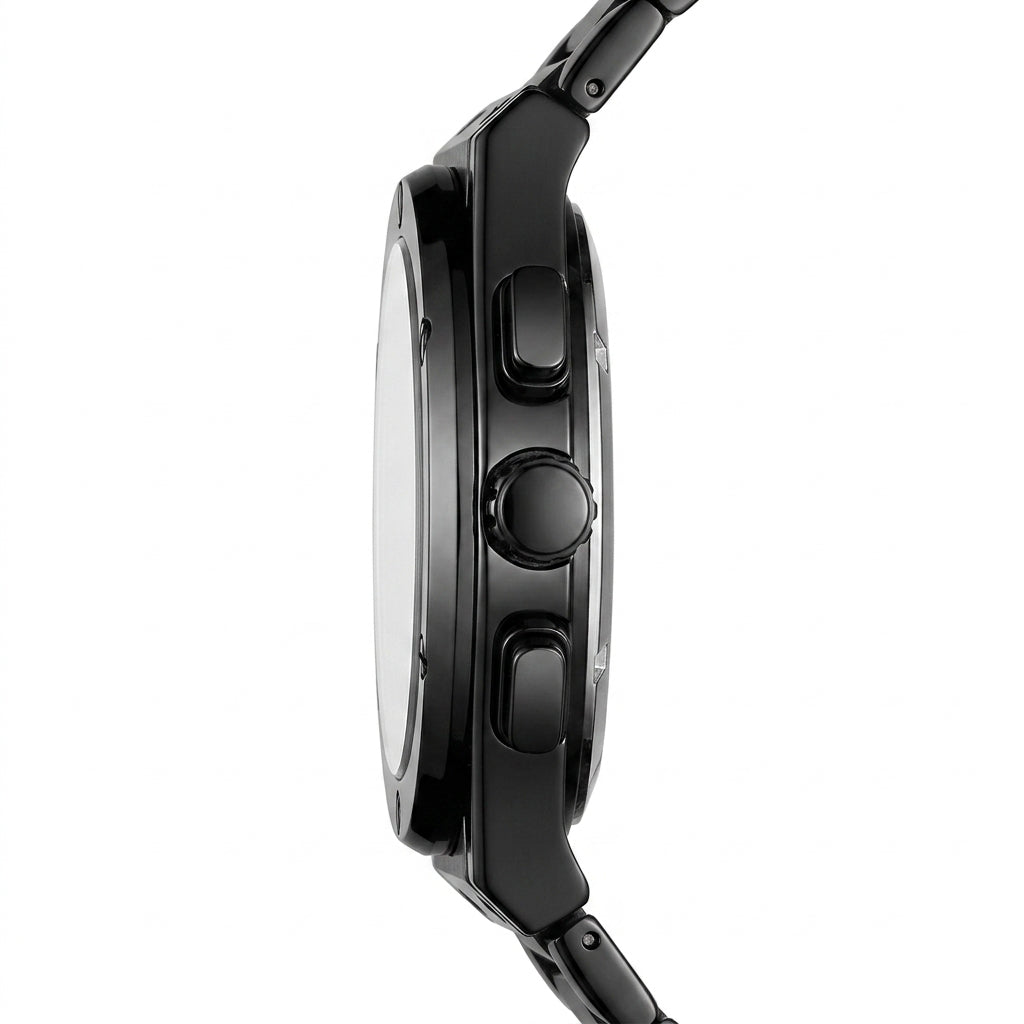 Mark Fairwhale FW-5037 Me - luxury watch side profile, stainless steel, macro