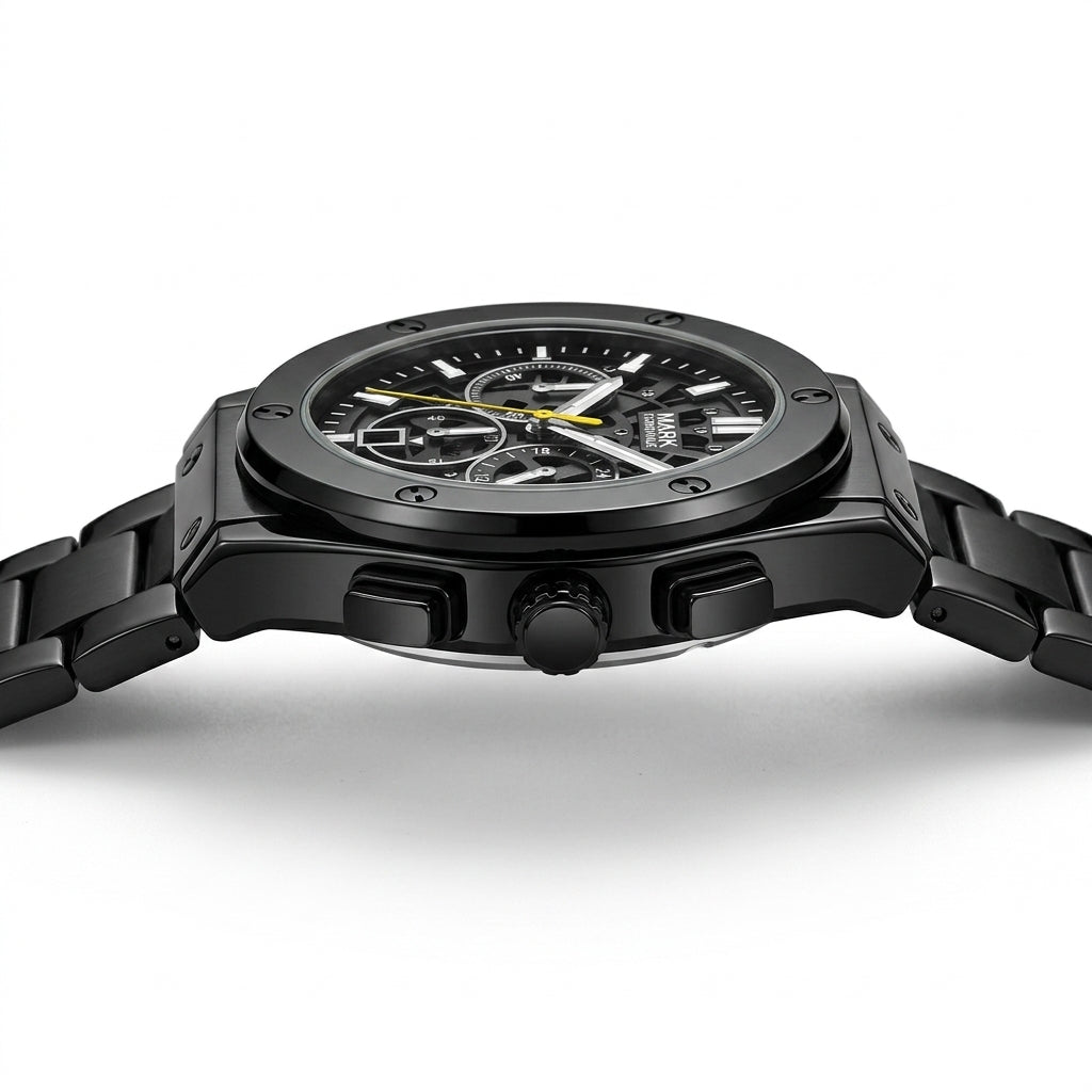 Mark Fairwhale FW-5037 Me - side profile, case thickness, lug details