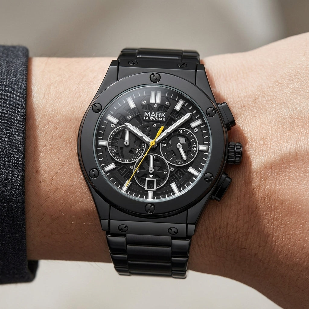 Mark Fairwhale FW-5037 Me - wristshot close-up luxury watch