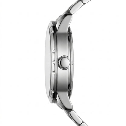 Mark Fairwhale FW-5048 Me - luxury watch side profile, stainless steel, macro