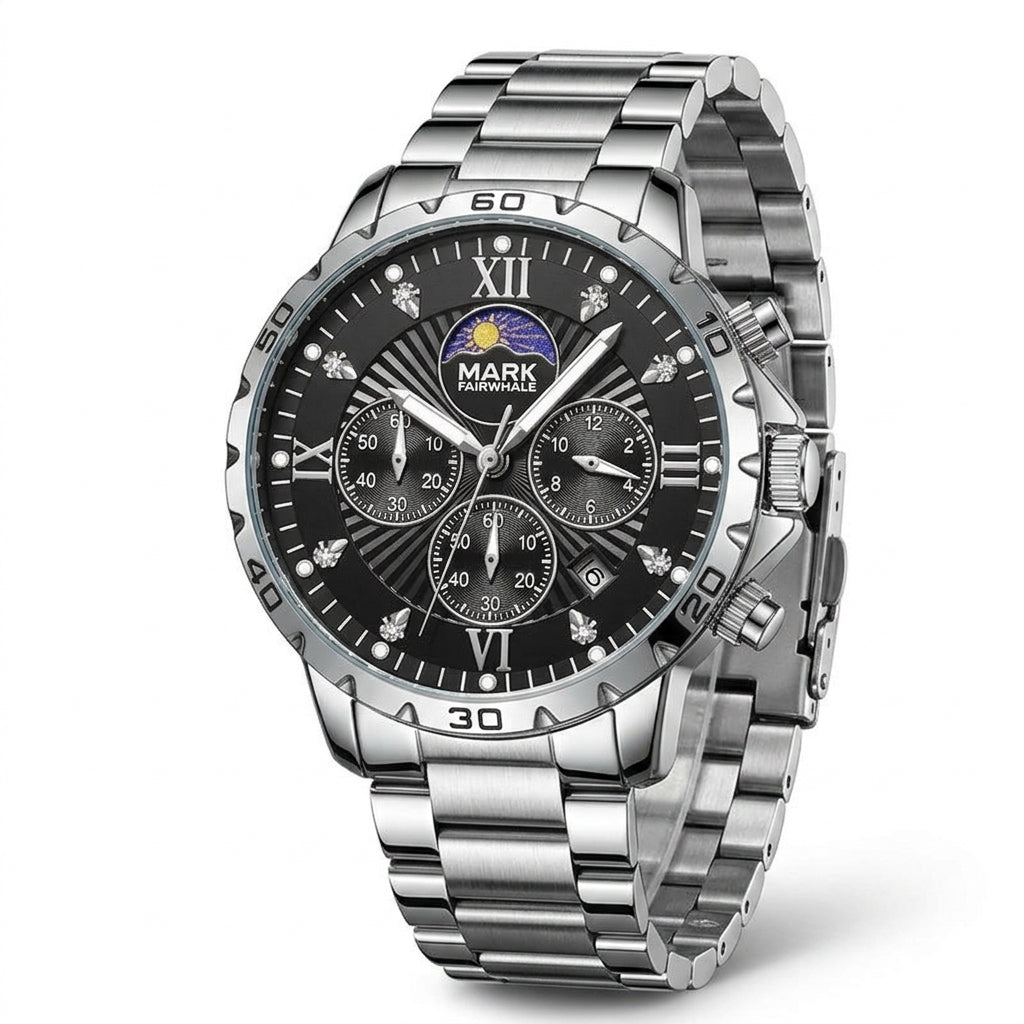 Mark Fairwhale FW-5048 Me - luxury watch, stainless steel, premium design