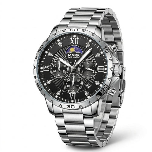 Mark Fairwhale FW-5048 Me - luxury watch, stainless steel, premium design