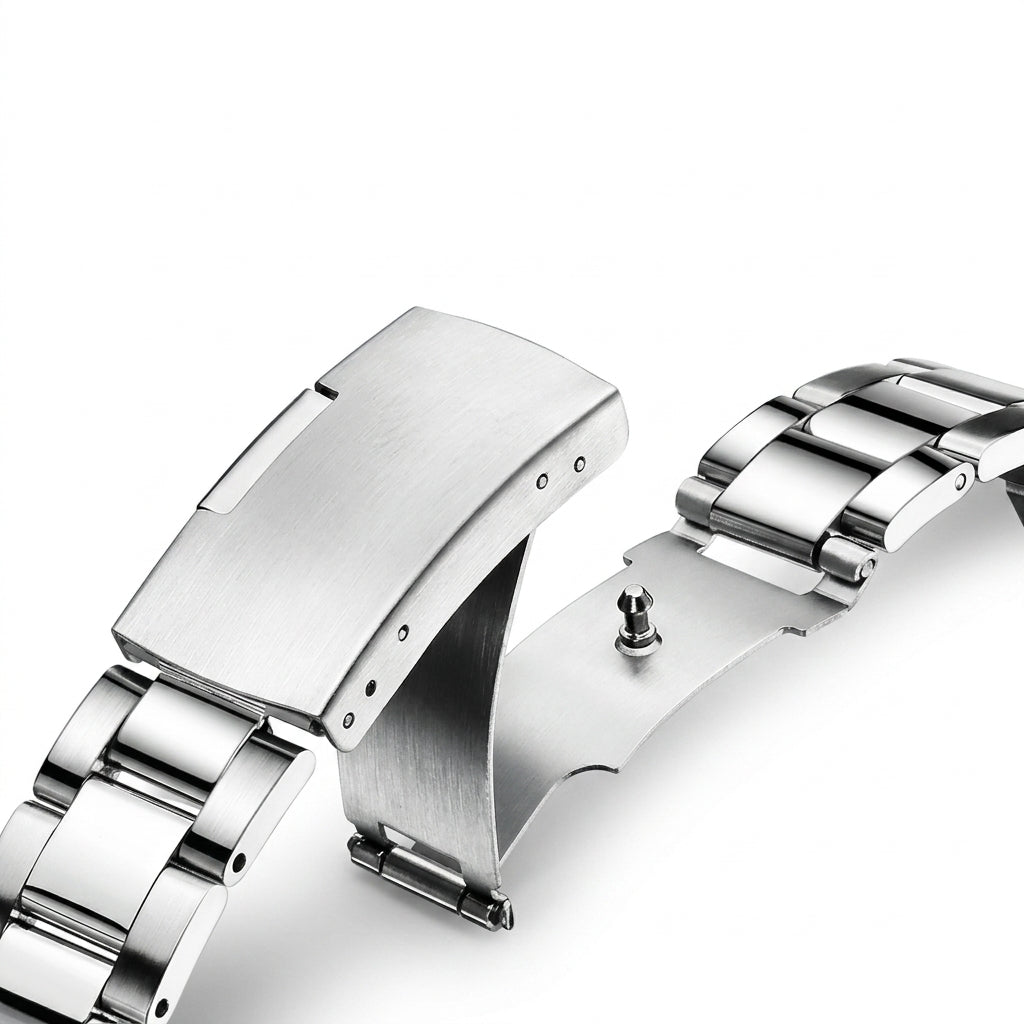 Mark Fairwhale FW-5048 Me - watch strap buckle macro leather