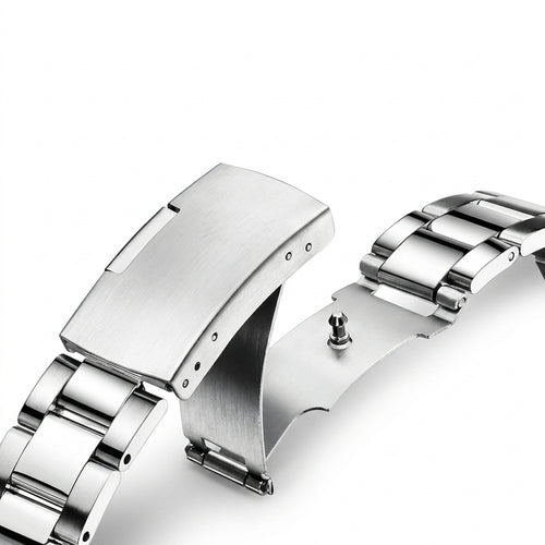 Mark Fairwhale FW-5048 Me - watch strap buckle macro leather