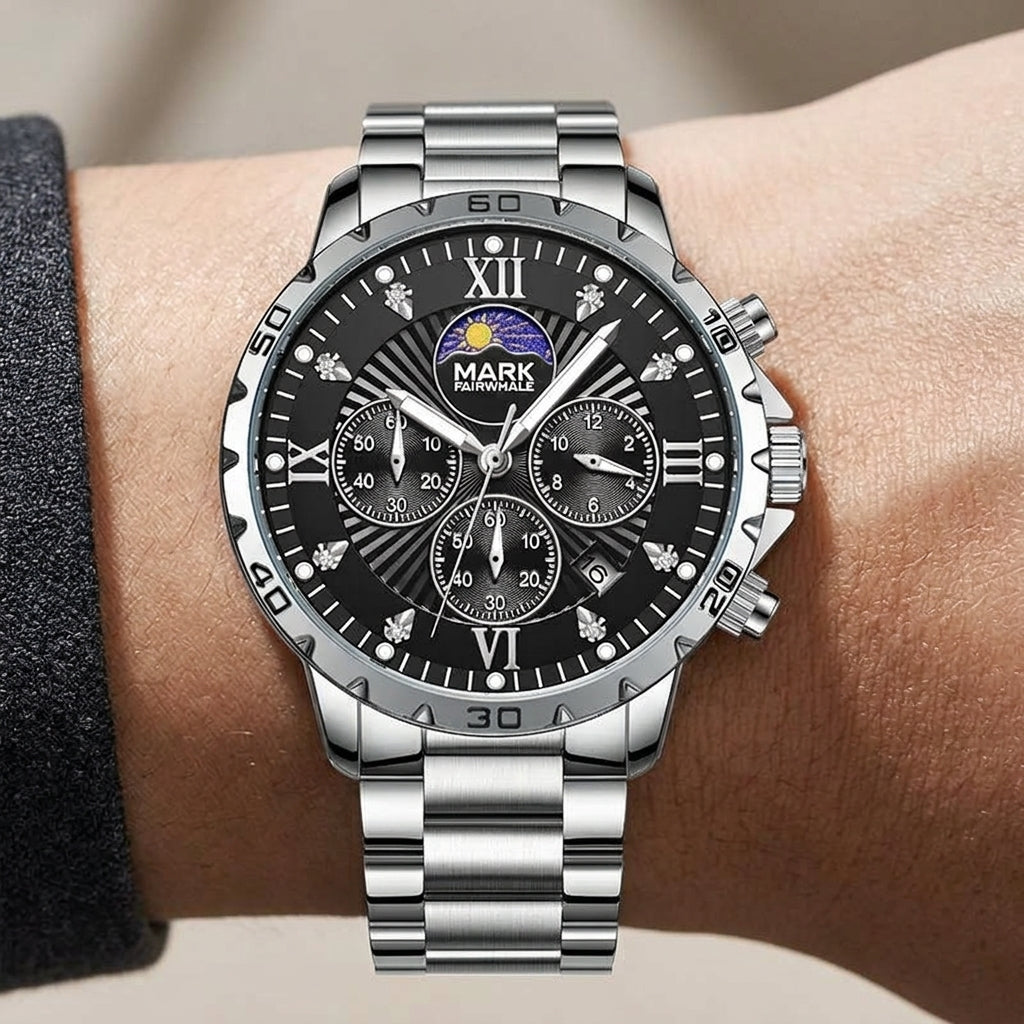 Mark Fairwhale FW-5048 Me - wrist watch close-up luxury