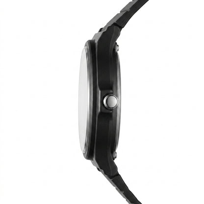 Mark Fairwhale FW-5051 Ra - Luxury watch profile, steel case, macro photography