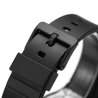 Mark Fairwhale FW-5051 Ra - watch strap buckle macro detail
