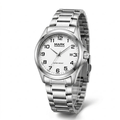 Mark Fairwhale FW-5054 Mi - luxury watch steel details