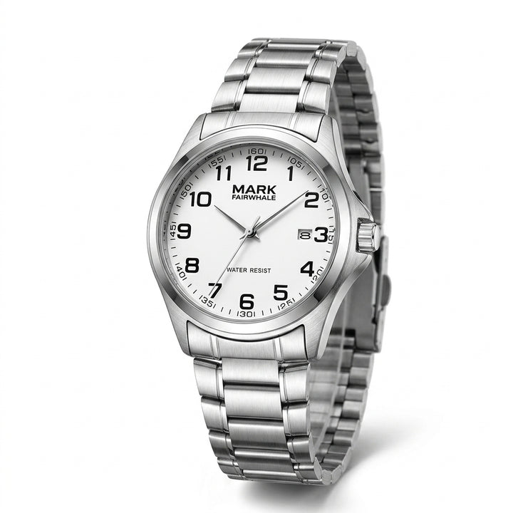 Mark Fairwhale FW-5054 Mi - luxury watch steel details