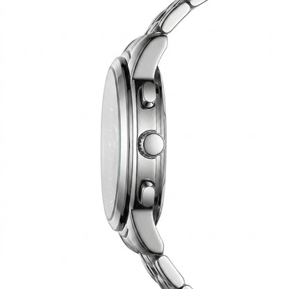 Mark Fairwhale FW-5058 Lu - Luxury watch profile, steel case, macro shot