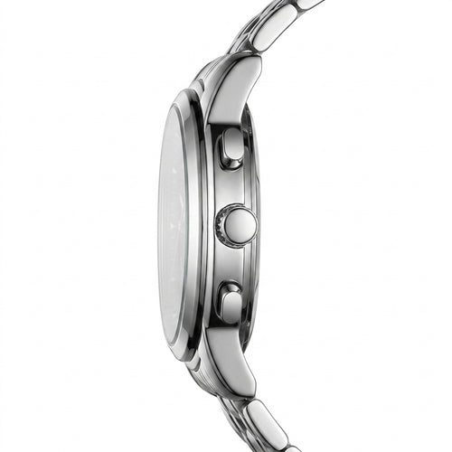 Mark Fairwhale FW-5058 Lu - Luxury watch profile, steel case, macro shot