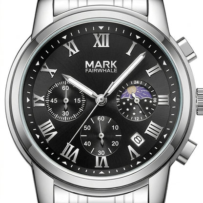 Mark Fairwhale FW-5058 Lu - watch dial, luxury, macro, white background