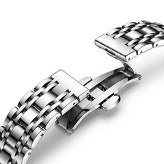 MARK FAIRWHALE FW-5059 Ma - leather strap, metal buckle, macro, studio