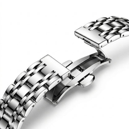MARK FAIRWHALE FW-5059 Ma - leather strap, metal buckle, macro, studio