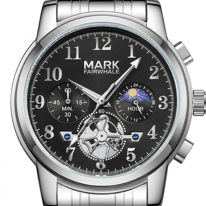 MARK FAIRWHALE FW-5059 Ma - luxury watch dial, macro, white background
