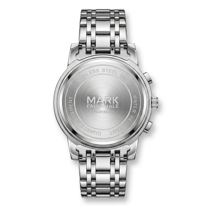 MARK FAIRWHALE FW-5059 Ma - Watch Case Back, Stainless Steel, Luxury