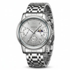 Mark Fairwhale FW-5063 ES - stainless steel watch, luxury design