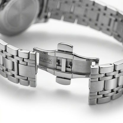 Mark Fairwhale FW-5063 ES - Watch Strap Buckle Macro Close-up
