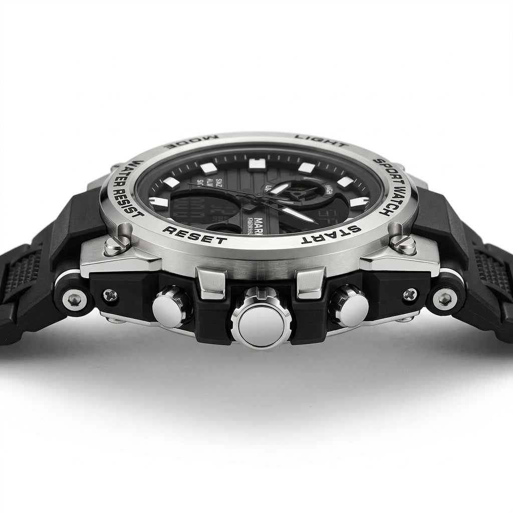 Mark Fairwhale FW-5100 Me - Side Profile, Thick Case, Luxury Watch