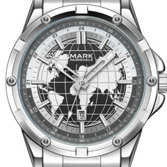 MARK FAIRWHALE FW-5130 CL - luxury watch macro, white background, studio detail