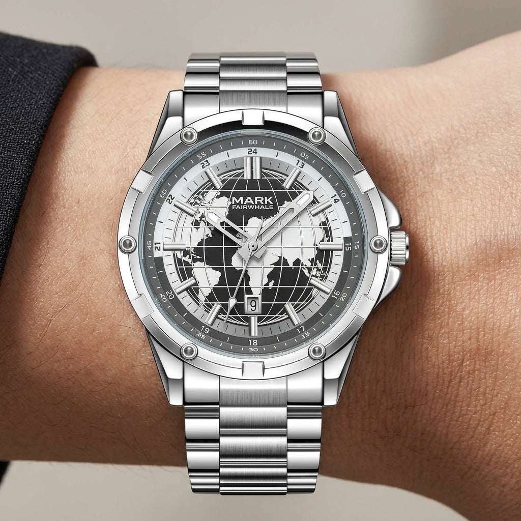 MARK FAIRWHALE FW-5130 CL - luxury wristwatch close-up studio shot