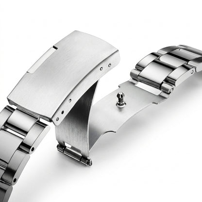 MARK FAIRWHALE FW-5130 CL - watch strap, buckle, macro, leather