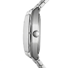 MARK FAIRWHALE FW-5190 Me - luxury watch side profile, metal edges, white background.