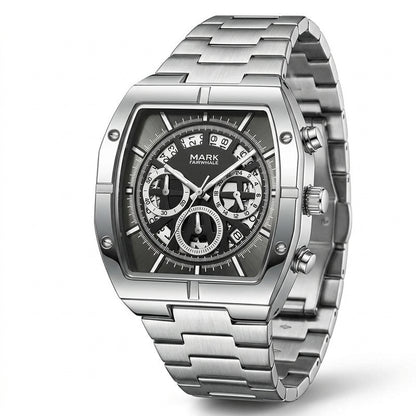 MARK FAIRWHALE FW-5190 Me - luxury watch, stainless steel, studio shot