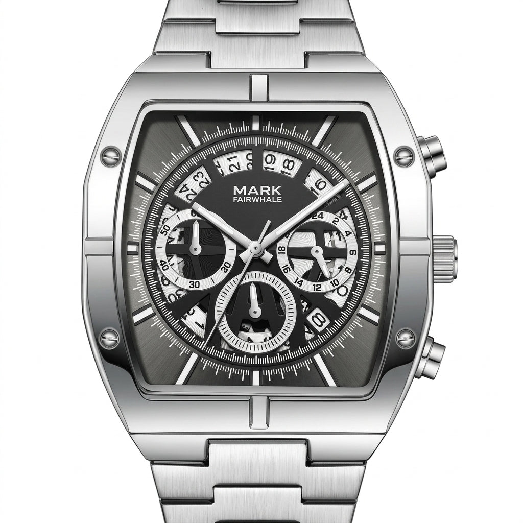 MARK FAIRWHALE FW-5190 Me - watch dial, luxury, macro, white background