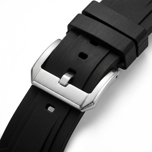 Mark Fairwhale FW-5200 Me - Leather Strap, Metal Buckle, Macro Detail