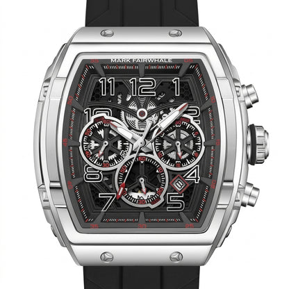 Mark Fairwhale FW-5200 Me - luxury watch dial details, studio photography