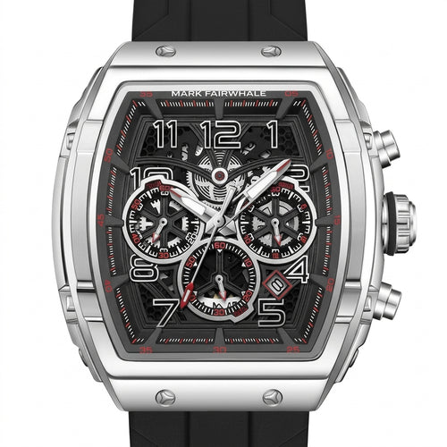 Mark Fairwhale FW-5200 Me - luxury watch dial details, studio photography