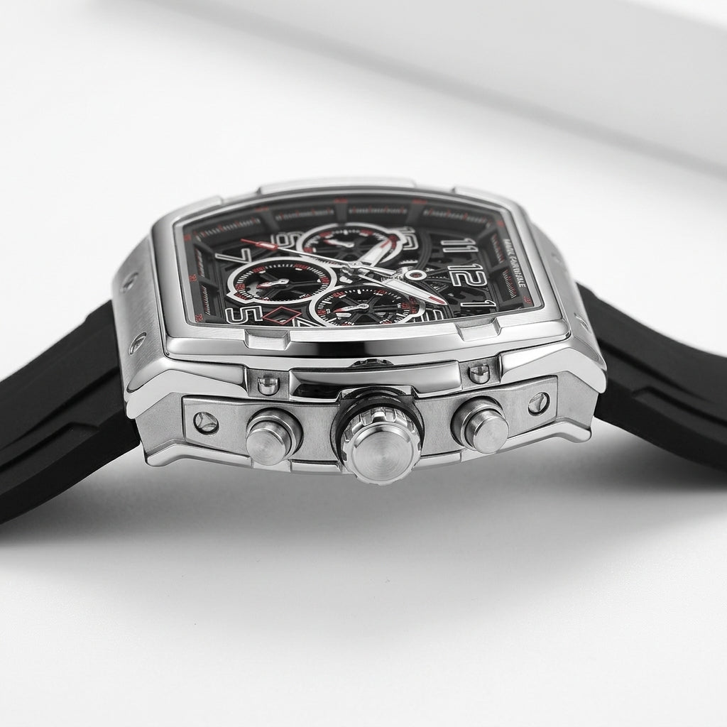 Mark Fairwhale FW-5200 Me - Side Profile, Thick Case, Luxury Watch