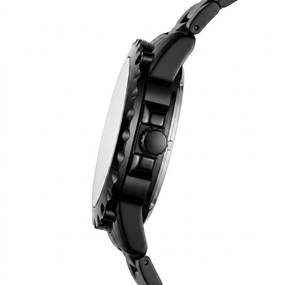 Mark Fairwhale FW-5390 Me - luxury watch, steel case, side profile, crown