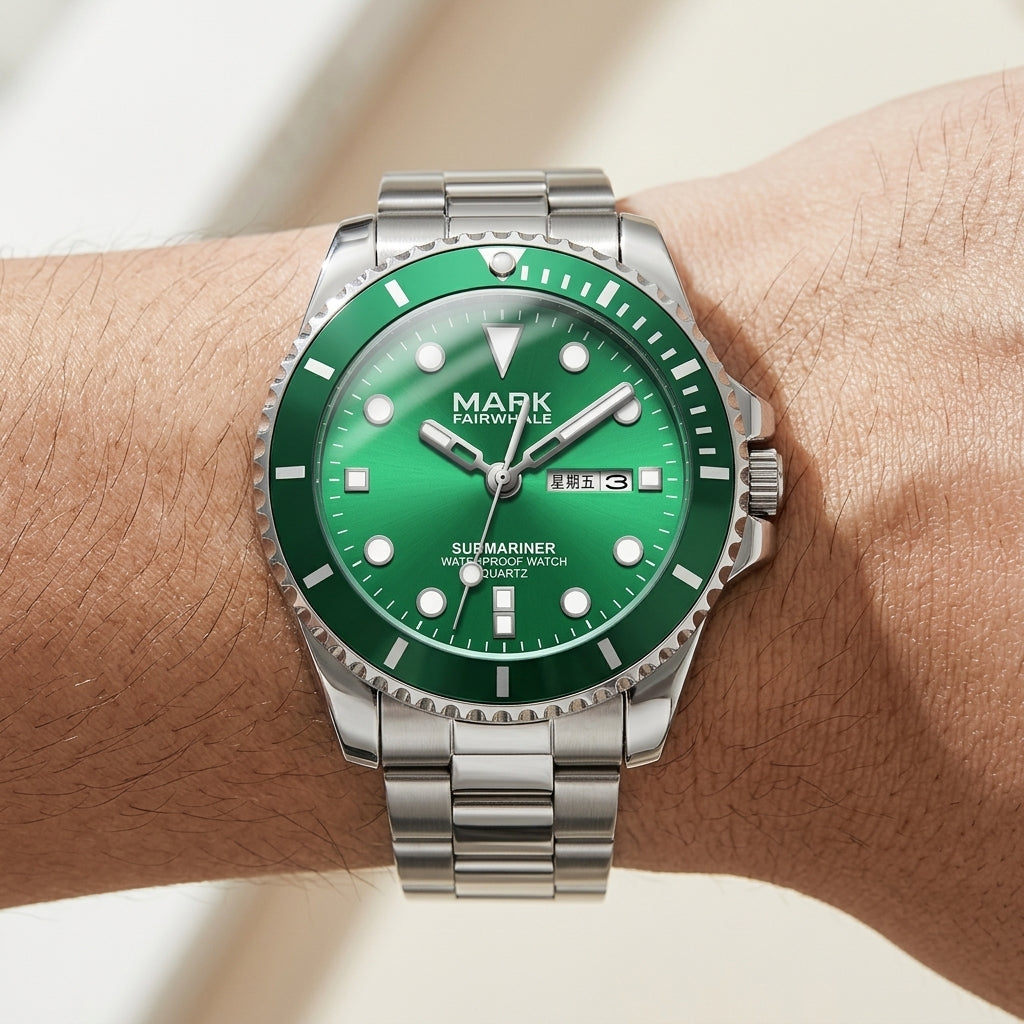 Mark Fairwhale FW-5790 Gr - luxe montre poignet élégante
