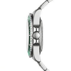 Mark Fairwhale FW-5790 Gr - luxury watch profile, metal edges, white background.