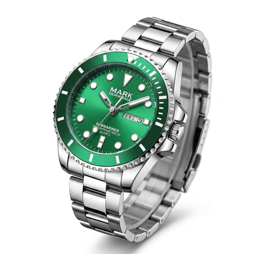 Mark Fairwhale FW-5790 Gr - luxury watch stainless steel