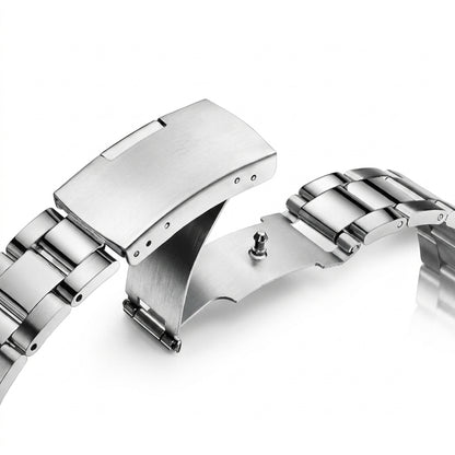 Mark Fairwhale FW-5790 Gr - watch strap, buckle, macro, leather