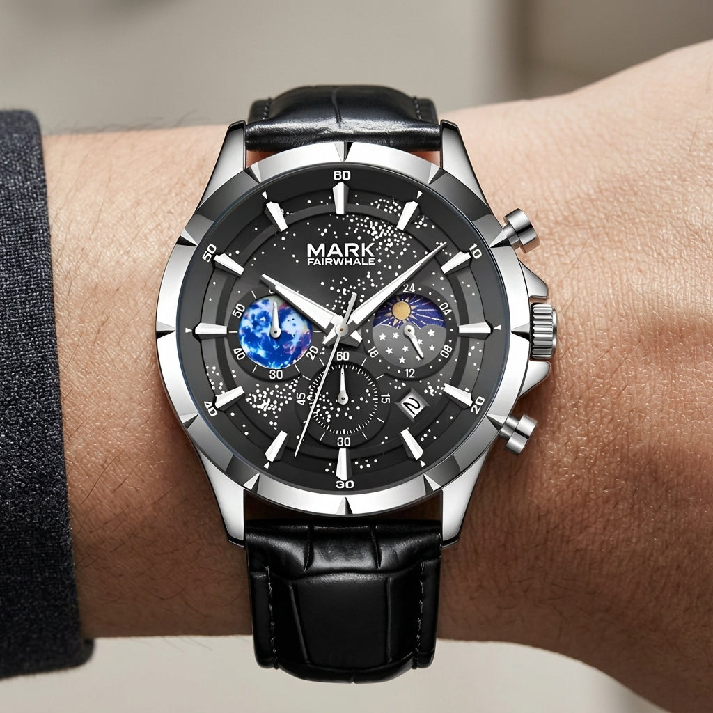 Mark Fairwhale FW-5870 Me - luxury watch wristshot close-up
