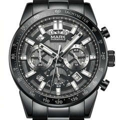 Mark Fairwhale FW-5880 Me - luxury watch dial, macro, white background