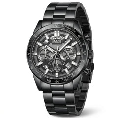 Mark Fairwhale FW-5880 Me - luxury watch, stainless steel, white dial